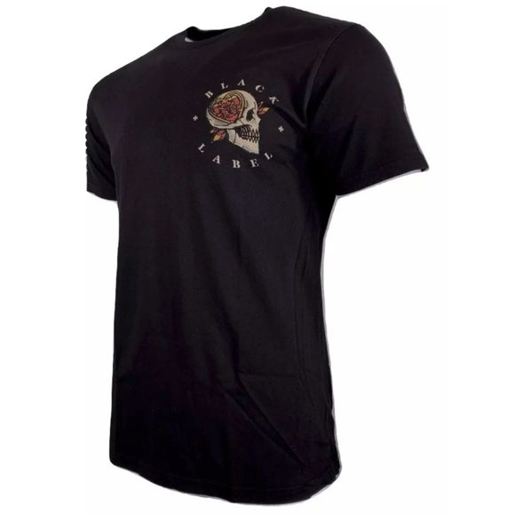 AFFLICTION Men's T-Shirt S/S DEATH FLAME TEE Black - Picture 9 of 12